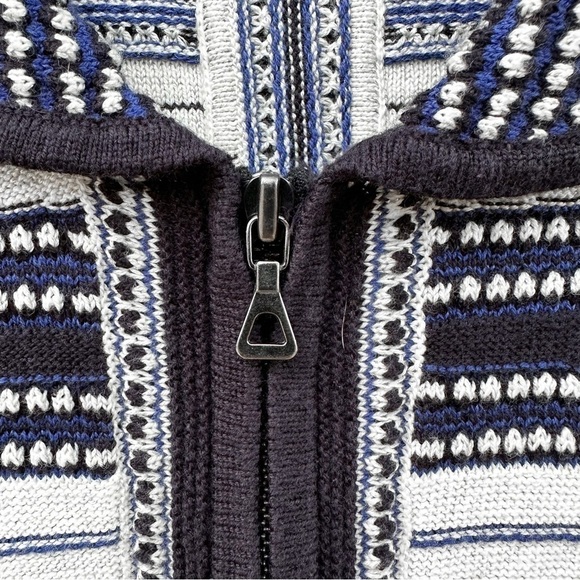 Nic + Zoe Full Zip Up Cardigan Sweater Pockets Cotton Viscose Jacket - Picture 6 of 11